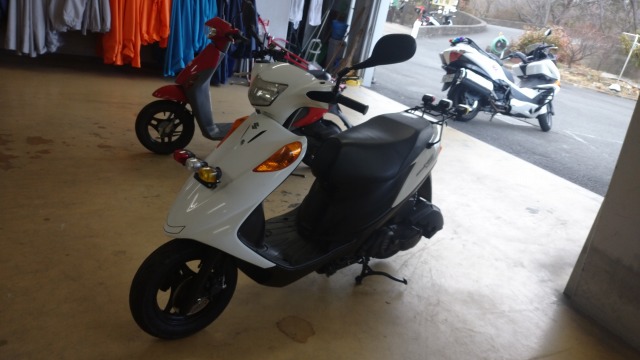 バイク教習車修理