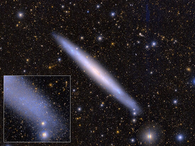 エッジオン銀河NGC 4244
