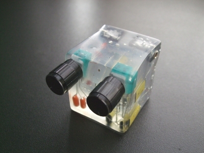 3D配線によるUVレジン硬化CRトーンコントロール回路完成01