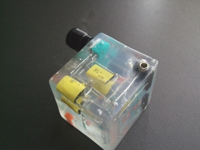 3D配線によるUVレジン硬化CRトーンコントロール回路完成03
