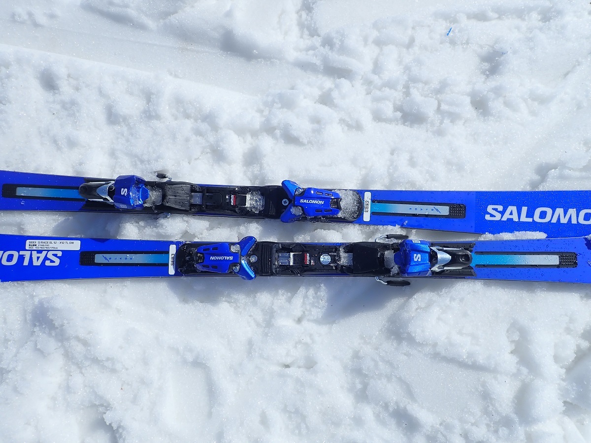 サロモン スキー板 オールラウンド 板・金具セット メンズ S RACE RUSH SL  X12TL GW スキー板 ビンディング salomon