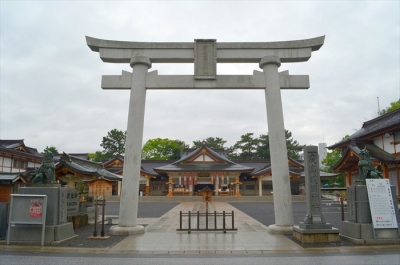 拝殿 (2) 広島護国神社（広島）