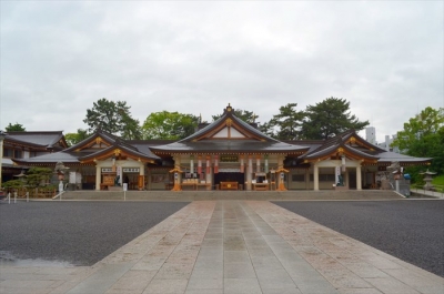 拝殿 (1) 広島護国神社（広島）