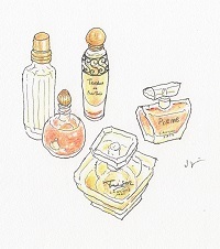 香水瓶色塗り② - コピー