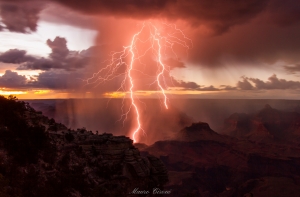 thunderstorm grand canyon