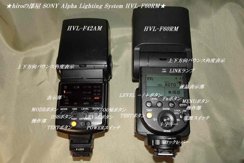 hiroの部屋 SONY Alpha Lighting System HVL-F60RM購入