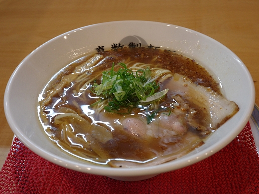 嘉数製麺所・鶏醤油