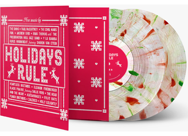 Holidays Rule （Clear & Red／Green Splatter 2-LP - Craft Exclusive）