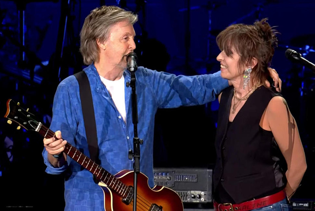 Paul McCartney & Chrissie Hynde - 2022.9.3 Taylor Hawkins Tribute Concert