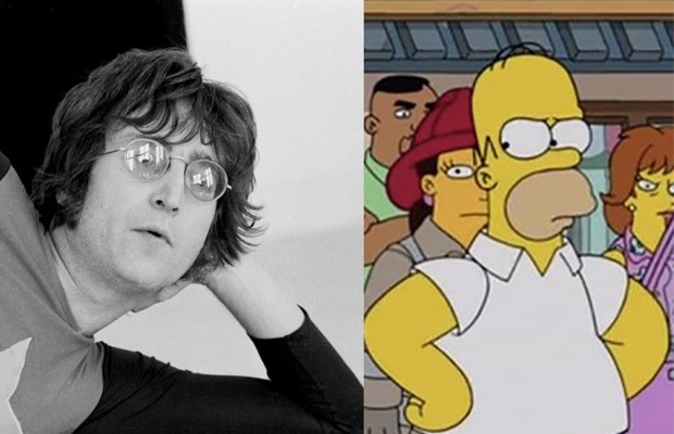 John Lennon & Homer Simpson