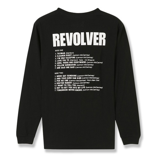 Revolver Cover Tracklist L／S Tee